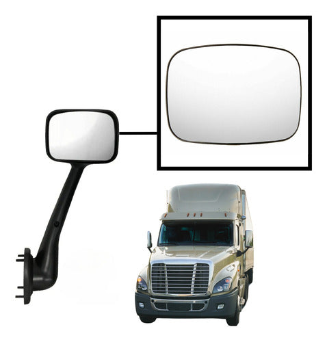 Repuesto Concavo De Espejo De Cofre Cascadia Freightliner