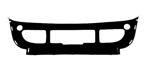 Cubierta De Defensa Central Freightliner Cascadia Negra