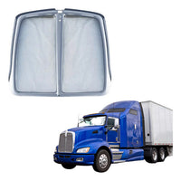 Parrilla Kenworth T660 Con Mosquitero, Cromada, Vjtruck - Cromado