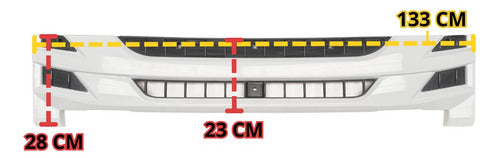 Parrilla Isuzu Elf 400/500/600 133cm Blanco/negro
