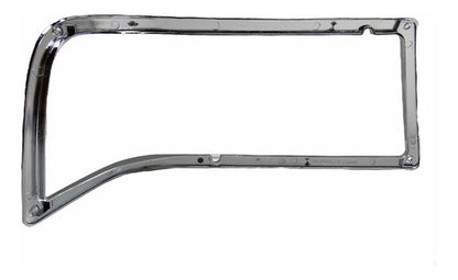 Bisel De Cofre Peterbilt 377 Izquierdo Cromado Nuevo Plateado