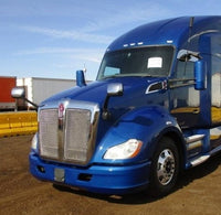 Defensa Lateral T680 Kenworth Izquierda Plástico Y Refuerzo