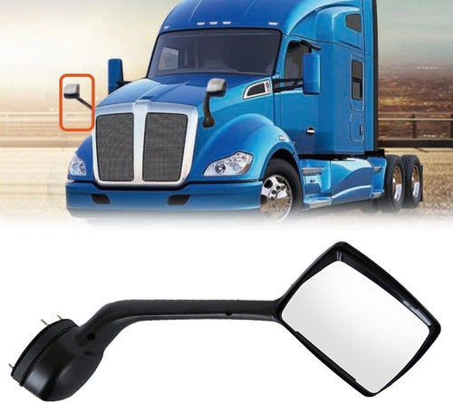 Espejo De Cofre T680 Kenworth Der Cromado