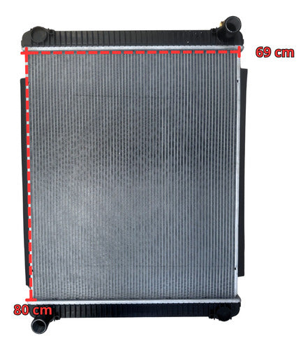 Radiador Freightliner M2 Business Class 2006 A 2010