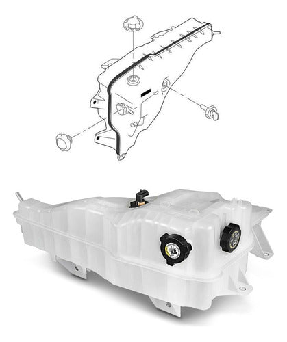 Deposito De Anticongelante Freightliner Cascadia