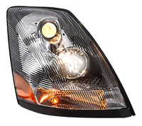 Par De Faros Para Volvo Vnl Tercera Generacion Cromo