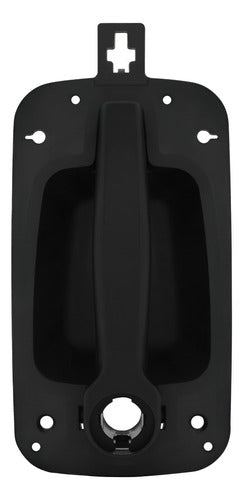 Manija Chapa Puerta Exterior International Durastar Negra Delantera
