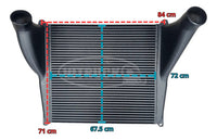 Postenfriador T600 T800 W900 Kenworth Tomas Parejas