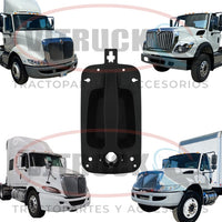 Manija Chapa Puerta Exterior International Durastar Negra Delantera
