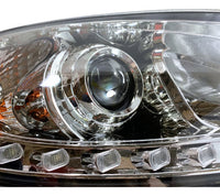 Par De Faros C/tira Led Para Prostar International Ambos Lados