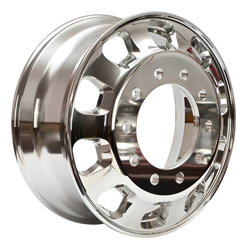 Rin 22.5 Unemon Alumino 10 Ventanas Tipo Kenworth Aluminio