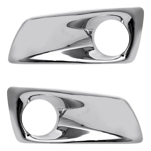 Par Biseles Faro De Niebla Kenworth T660 Cromado Cromo Ambos Lados