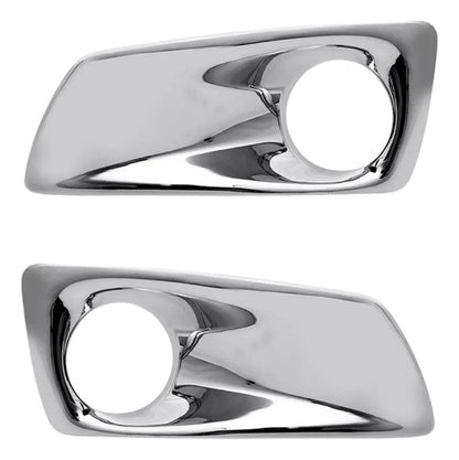 Par Biseles Faro De Niebla Kenworth T660 Cromado Cromo Ambos Lados