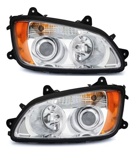 Par De Faros Para Kenworth T660 T370 Ambos Lados
