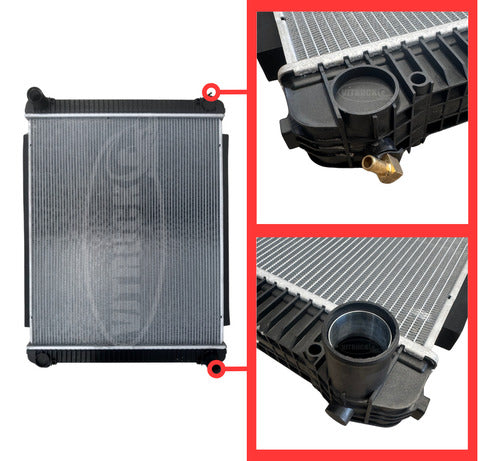 Radiador Freightliner M2 Business Class 2006 A 2010