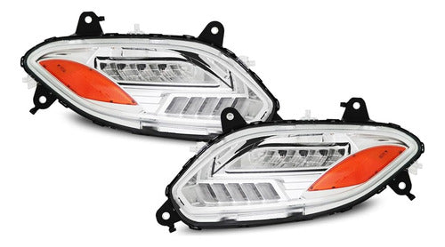Par De Faros Led Para International Lt 625 Izquierdo