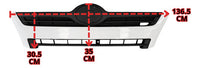 Parrilla Hino 300 716/816 2012 A 2020 Blanco/negro