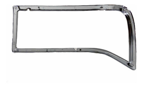 Bisel De Cofre Peterbilt 385,377 Nuevo,cromado 94-06 Derecho Derecho Plateado