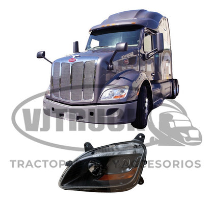 Faro Delantero Peterbilt 579 / 587 Negro