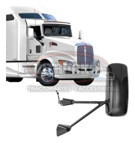 Espejo Eléctrico Kenworth T370/ T600/ T660/ T800 Negro