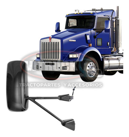 Espejo Eléctrico Kenworth T370/ T600/ T660/ T800 Negro