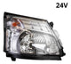 Faro Hino 300 716/816 24v Derecho 12 A  20 Derecho/pasajero