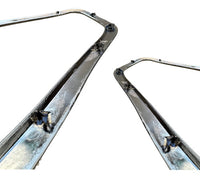 Par De Biseles De Faro Cromados Freightliner M2 106/112 Cromo Ambos Lados