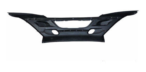 Defensa Central Plastica C/centro Cromodo Para Prostar 08-17 Negro