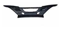 Defensa Central Plastica C/centro Cromodo Para Prostar 08-17 Negro
