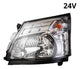 Faro Hino 300 716/816 24v Izquierdo 12 A  20 Izquierdo/conductor