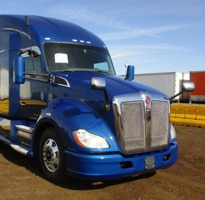 Defensa  Lateral T680 Kenworth Derecha Plástico Con Refuerzo