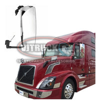 Espejo Lateral Volvo Vnl 3era Y 4ta Gen Cromado Izquierdo