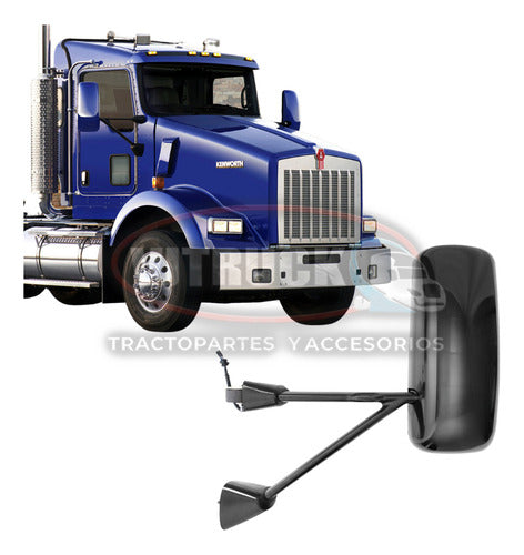Espejo Eléctrico Kenworth T370/ T600/ T660/ T800 Negro