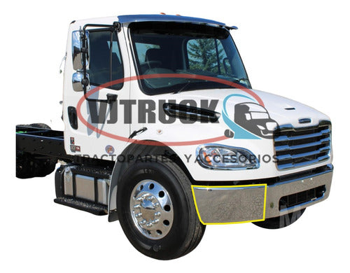 Defensa Lateral Derecha M2 Freightliner Metálica Cromada