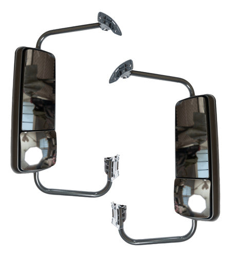 Par De Espejos Columbia/century Negros