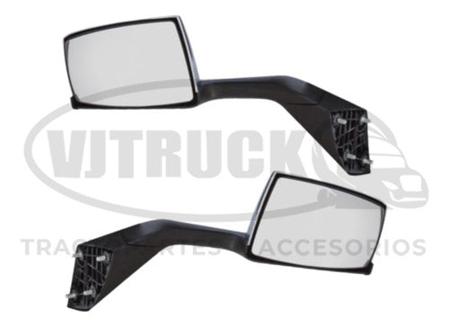 Par Espejos De Cofre Volvo Vnl Cromados Vjtruck