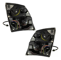Par De Faros Para Volvo Vnl 3ra Generación Negros Vjtruck