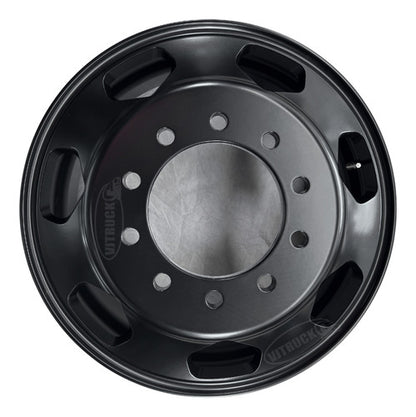 Rin 24.5 Unemon Aluminio 7 Ventanas Diamante Kenworth Negro Negro