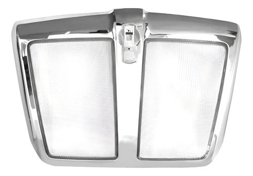 Parrilla De Cofre Cromada T680 Kenworth Con Mosquitero Cromado