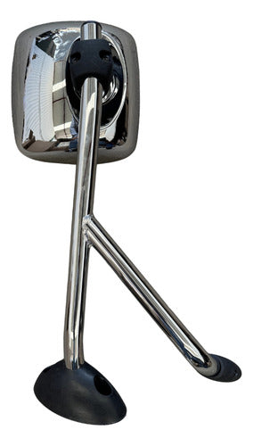Espejo De Cofre Durastar 4300 4400 International Cromado