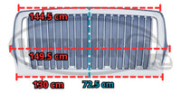 Parrilla De Cofre 7400/7600 International C/mosquitero 01-07 Cromado