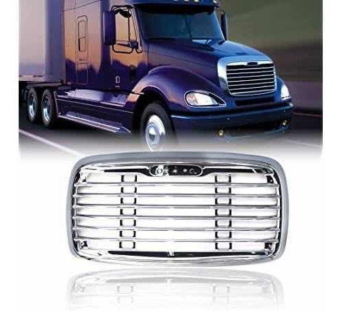 Parrilla Freightliner Columbia Cromada Con Mosquitero 03-09 Cromado