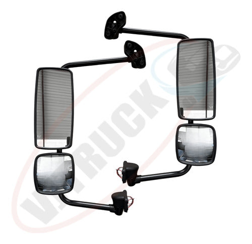 Par De Espejos Freightliner M2 106/112 Negros