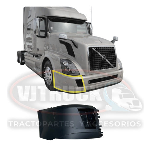 Defensa Lateral Volvo Vnl Tercera Generación 2015 A 2018