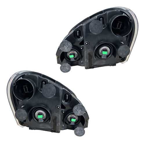 Par De Faros Freightliner Cascadia Ambos Lados