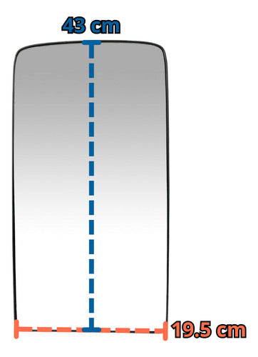 Luna Espejo De Cabina Volvo Vnl 2004-2015+