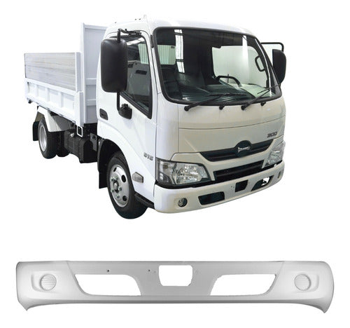 Defensa Hino 300 514 O 616 Plastica 2018+ Blanco