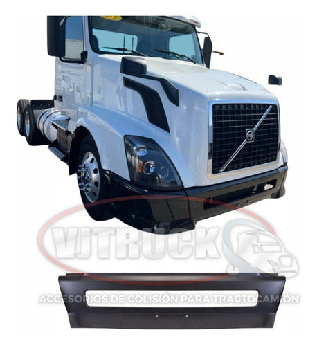 Defensa Central Volvo Vnl 3era Generación Plástica  04 A  14