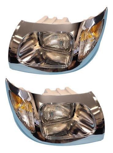 Par De Faros Para International Workstar 7400/7600 2001-07 Derecho