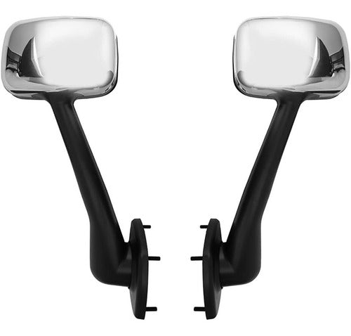 Par Espejos De Cofre Freightliner Cascadia Cromados Vjtruck